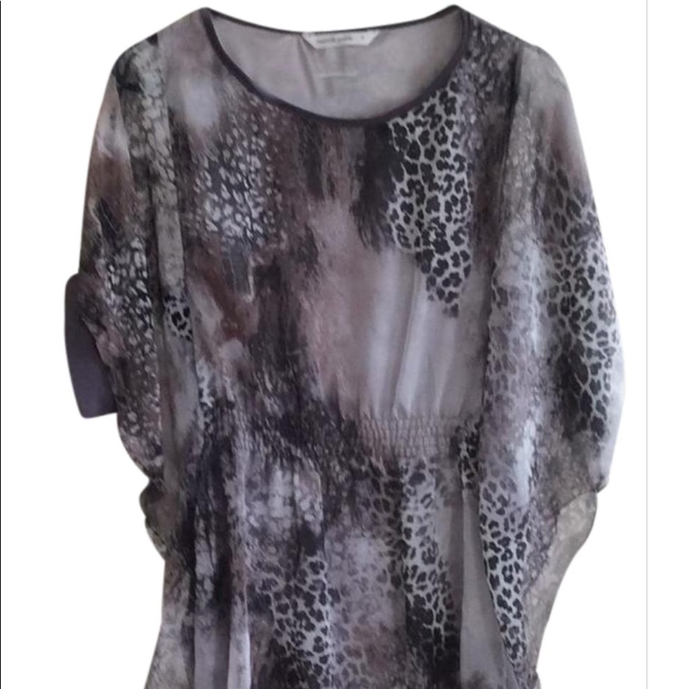 Charcoal tunic